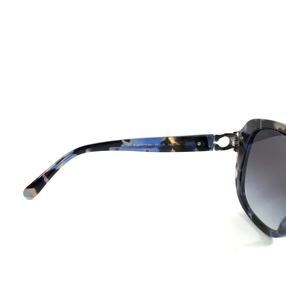 Coach Sunglasses HC8292 L1144 56138G Blue Tortoise Frames with Gray Lenses - Picture 9 of 12